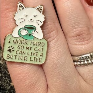 Cat Enamel Pin